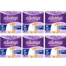 Always Discreet Pants Medium 12 x 6