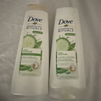 Dove Cool Moisture Shampoo/Conditioner Cucumber & Green Tea  - 12 fl oz