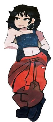 Le Seraffim x FNF Poster ( Sakura Version)