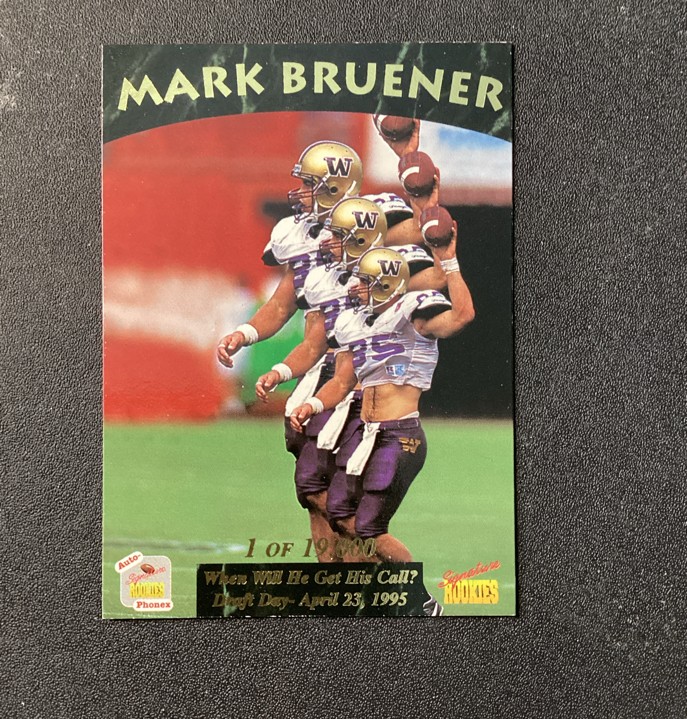 1995 Signature Rookies Auto-Phonex - Mark Bruener #29 /19000 (RC)