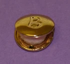NEW!! Vintage Barbie Roman Holiday #968 GOLD COMPACT w/ POWDER PUFF Reproduction