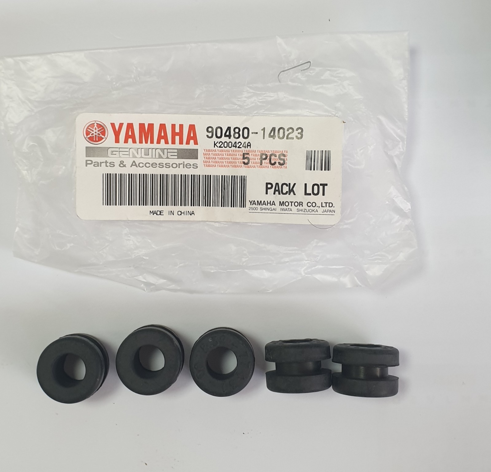 Bague caoutchouc d'origine Yamaha FZR RT180 TDM V-MAX passe-câble de rechange noir