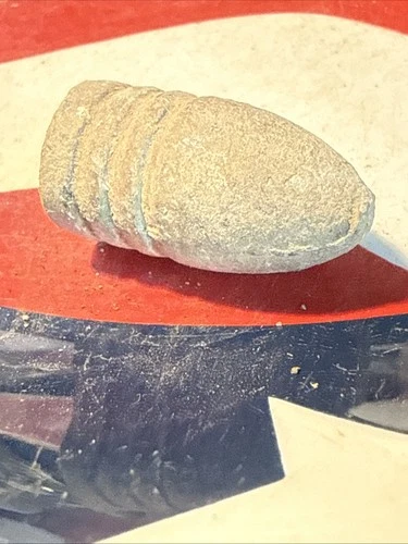 Dug Civil War 💥 🇺🇸 💣 Confederate Nose Cast Minie Bullet