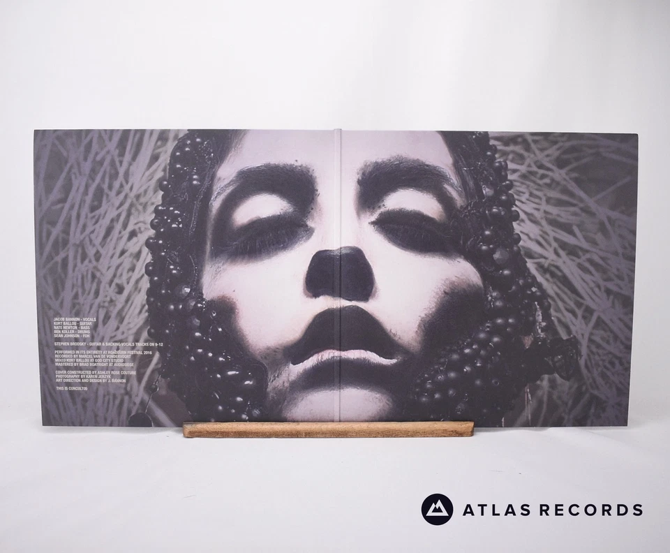 Converge Jane Live White / Gold Reissue 2 x 12" Album Vinyl Record DW241 - NM/NM - Image 3 of 4