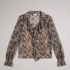 Ted Baker Frill Blouse (Size 14)