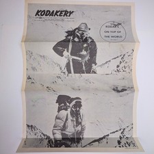 1953 Kodakery Newspaper Eastman Kodak Sales Division Employee Magazine August