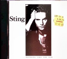 STING   ...NOTHING LIKE THE SUN - A M RECORDS CD 7482