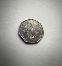 2010 Girl Guides Celebrating 100 Years of Girlguiding UK 50p Fifty Coin