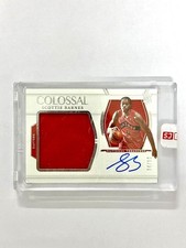 2021-22 National Treasures Colossal Scottie Barnes Rc Auto #CM-SCB /99 Sealed