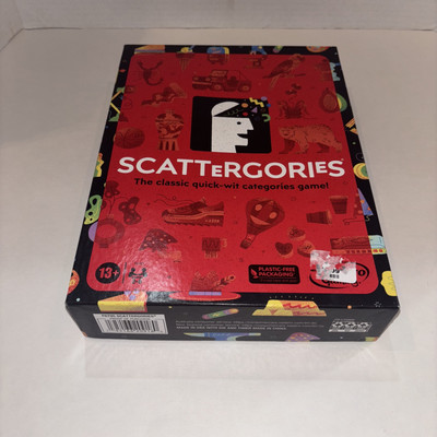 NEW Factory Sealed Parker Brothers 2003 The Game of ScatterGories ~Free Shipping