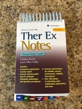 Ther Ex Notes : Clinical Pocket Guide by Caro...