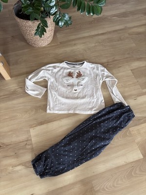 Yigga Schlafanzug Mädchen 134/140 Pyjama