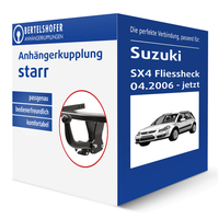 Imiola Hak-Pol AnhäNgerkupplung Starr für Suzuki SX4 Fliessheck Classic Ey/Gy