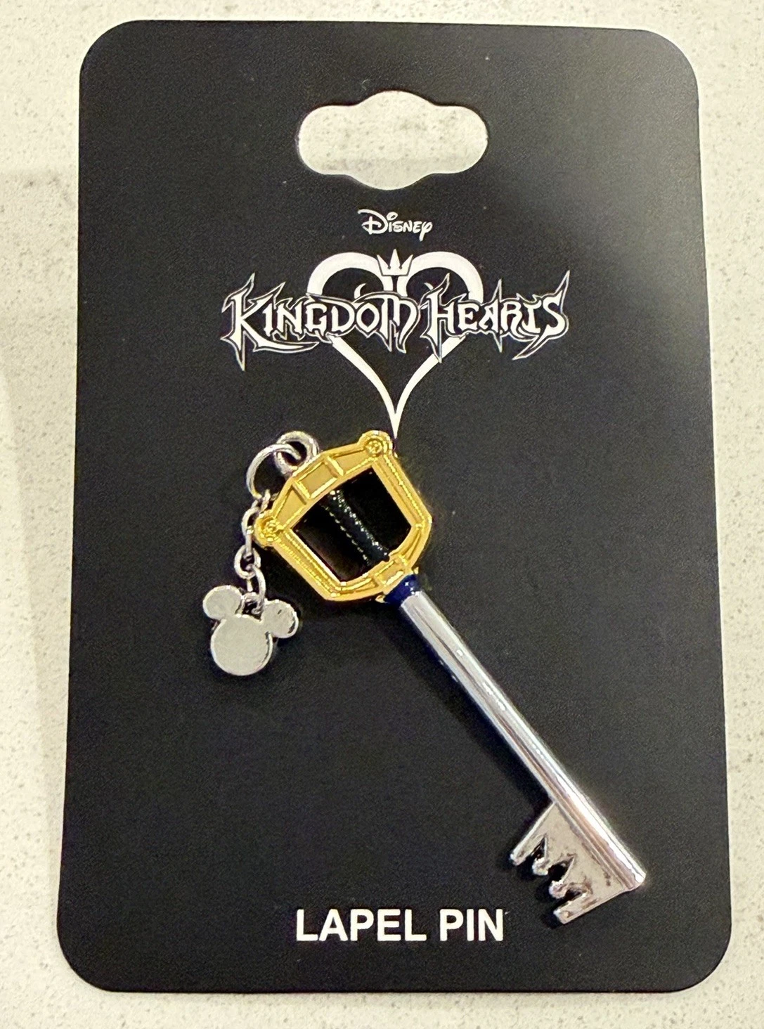 Bioworld Disney Kingdom Hearts Keyblade Key Mickey Mouse Hot Topic Lapel Pin