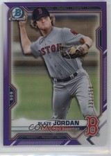 2021 Bowman Chrome Prospects Purple Refractor /250 Blaze Jordan #BCP-195