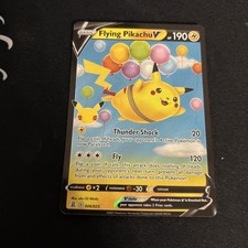 Carta Pokémon Celebrazioni Pikachu Volante V 006/025 Ultra Rara NM