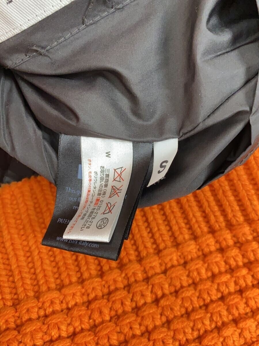 BARK Wool S Coat Orange Solid Jacket Used - image 4