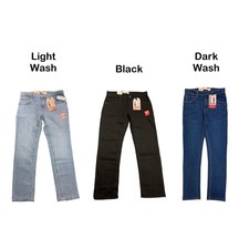 Levi Strauss Boy's Adjustable Waistband 511 Slim Fit Stretch Denim Jean