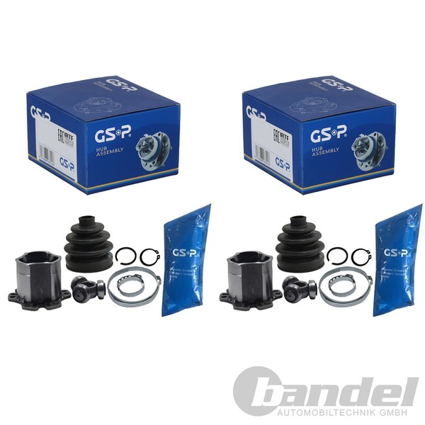 2X GSP Antriebswellengelenk Satz Getriebeseitig Passend FüR Audi A3 A4 A6 A8 ALL-image