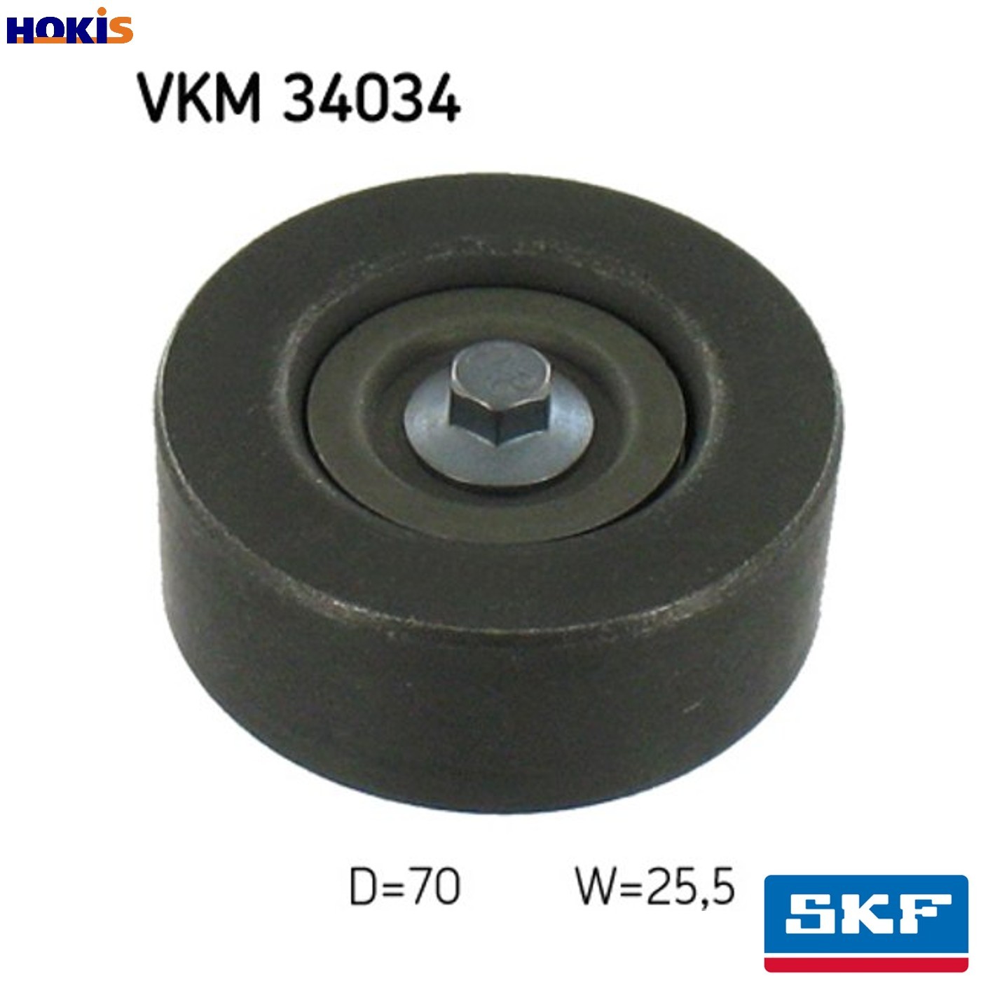 Fits SKF VKM 34034 Deflection/Guide Pulley, V-ribbed belt VKM 34034 M ⭐UK Stock⭐ - Image 11