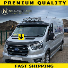 FORD TRANSIT MK9 2019-2024 BONNET PROTECTOR WIND STONE DEFLECTOR BRA GUARD NEW