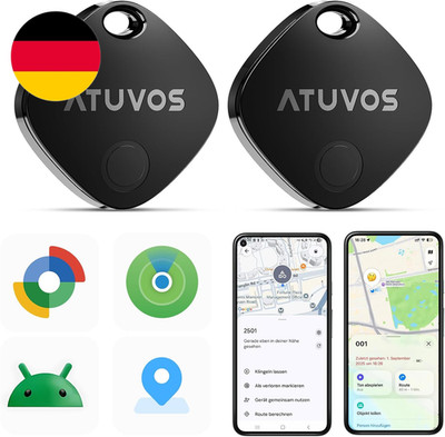 ATUVOS Air Tag Pro Smart Tags Tracker Für Android & Ios, Neu Dual-System Schlüss