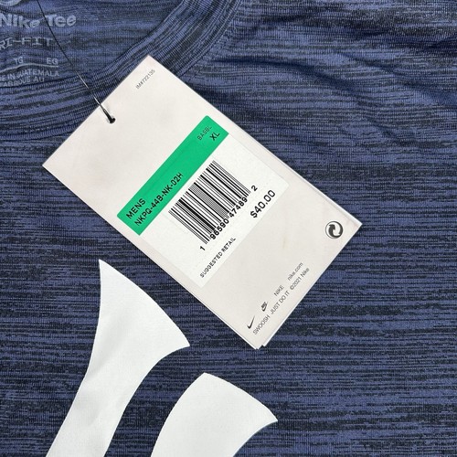 NWT The Nike Tee Men’s XL New York Yankees Dri-Fit T-Shirt Blue MLB Baseball - Picture 2 of 11