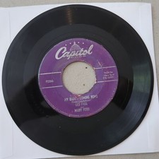 LES PAUL LADY OF SPAIN/MY BABY'S COMING HOME VINYL 45 CAPITOL 15-14
