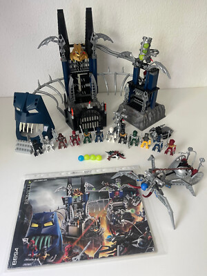 LEGO BIONICLE: PIRAKA STRONGHOLD (8894) - 100% COMPLETE - CHECKED - SORTED