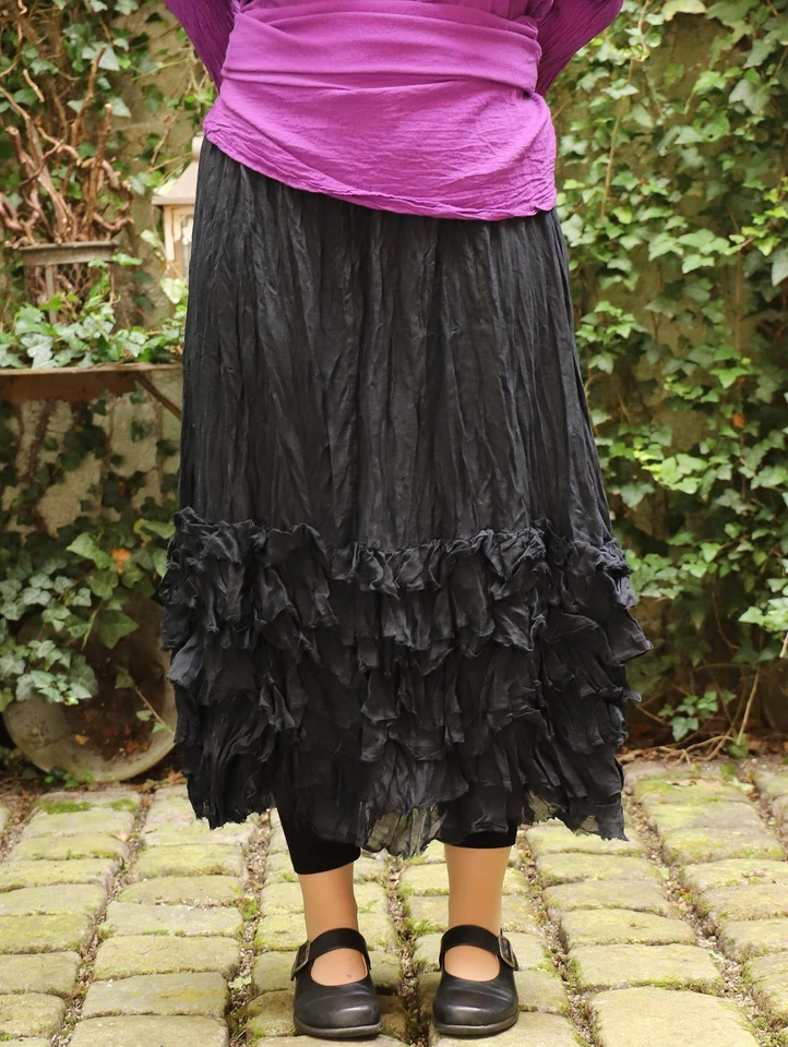 Privatsachen - Lagenlook ROCK BAKSTRAPS Gr 42 bis 54 - schwarz - Bild 3 von 4