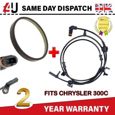 ABS SPEED SENSOR & ABS PICK UP RING FOR CHRYSLER 300C 300 C REAR LEFT (2004-ON)