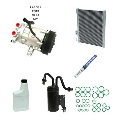 AC Compressor & Condenser Kit Fits Dodge Ram 1500 2500 02-03 OEM SD7H15 KTC558