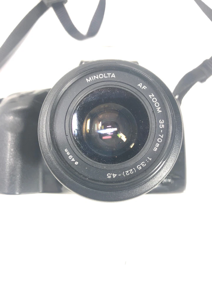 MINOLTA 300si MAXXUM 35mm AUTO FOCUS CAMERA 35-70mm AF ZOOM LENS 70 - 120mm - Image 4 of 4