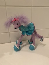 RARE !!! Barbie Genuine Poodle Dog Purple MATTEL 2002