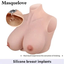 Silicone Breast Forms Fake Boobs For D-H Cup Cosplay Crossdresser Drag Queen