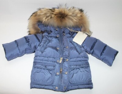 Il gufo Daunenjacke mit XXL - Fellrand 6 Monate 