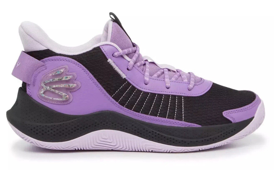 Under Armour Curry 3Z7 Basketball Shoes Men\'s Size 10 Purple/Black 3026622-500 Under Armour Curry 3Z7 Basketball Shoes 3026622-500 Purple  main image 2