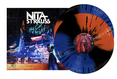 NITA STRAUSS - THE CALL OF THE VOID 2X BLUE, ORANGE & BLACK VINYL LP (NEU)