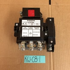 SIEMENS CLA144C CONTACTOR 30 AMP 480/277V SE21COL SG23L12