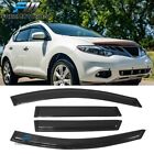 Fits 09-14 Nissan Murano Z51 Window Visors Rain Sun Guard Deflector (For: Nissan Murano)