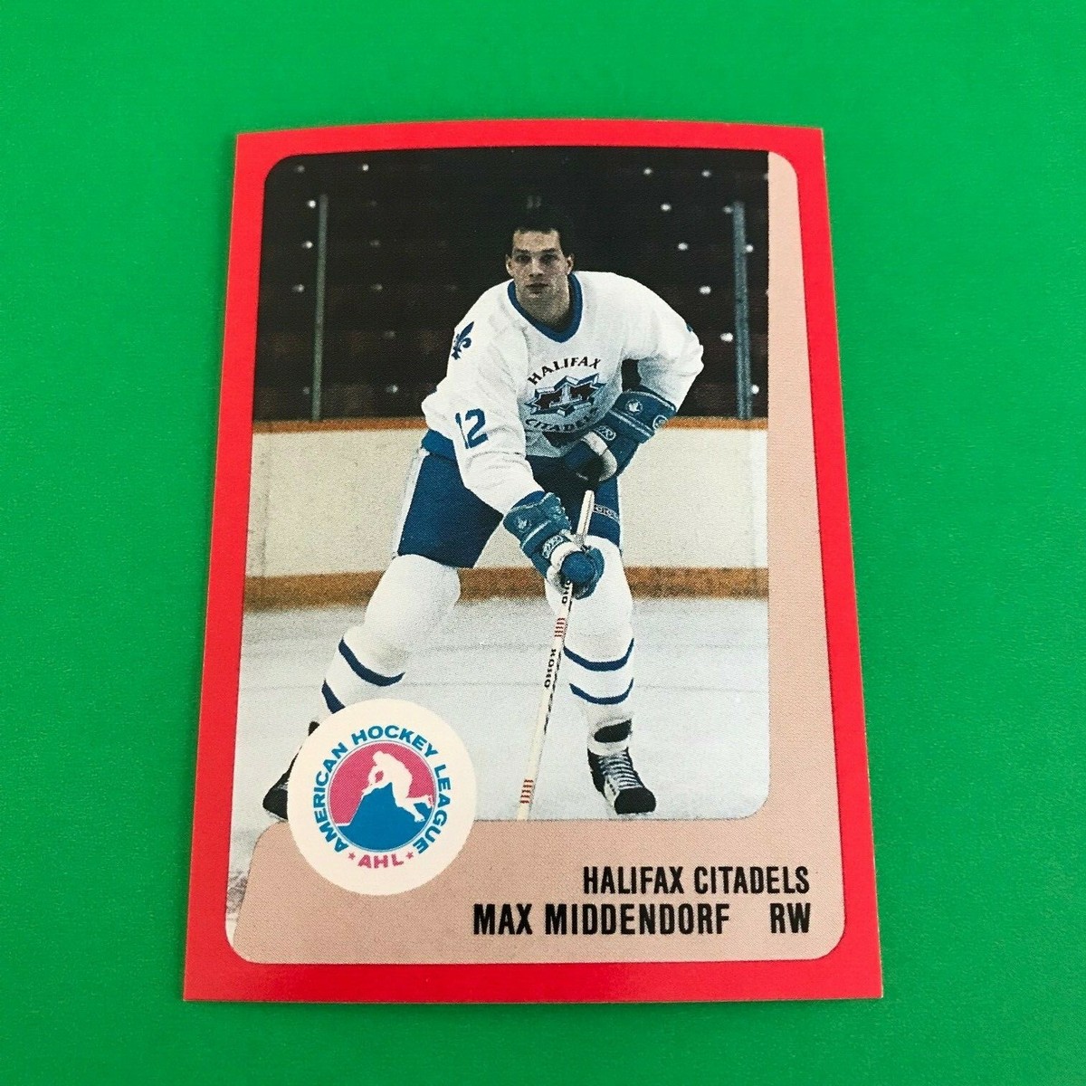 1988-89 ProCards Hockey - Max Middendorf - Halifax Citadels AHL