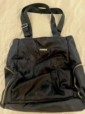 Kiinde Anika Breast Pump Baby Bag Cooler Pocket Laptop Compartment Black Zip