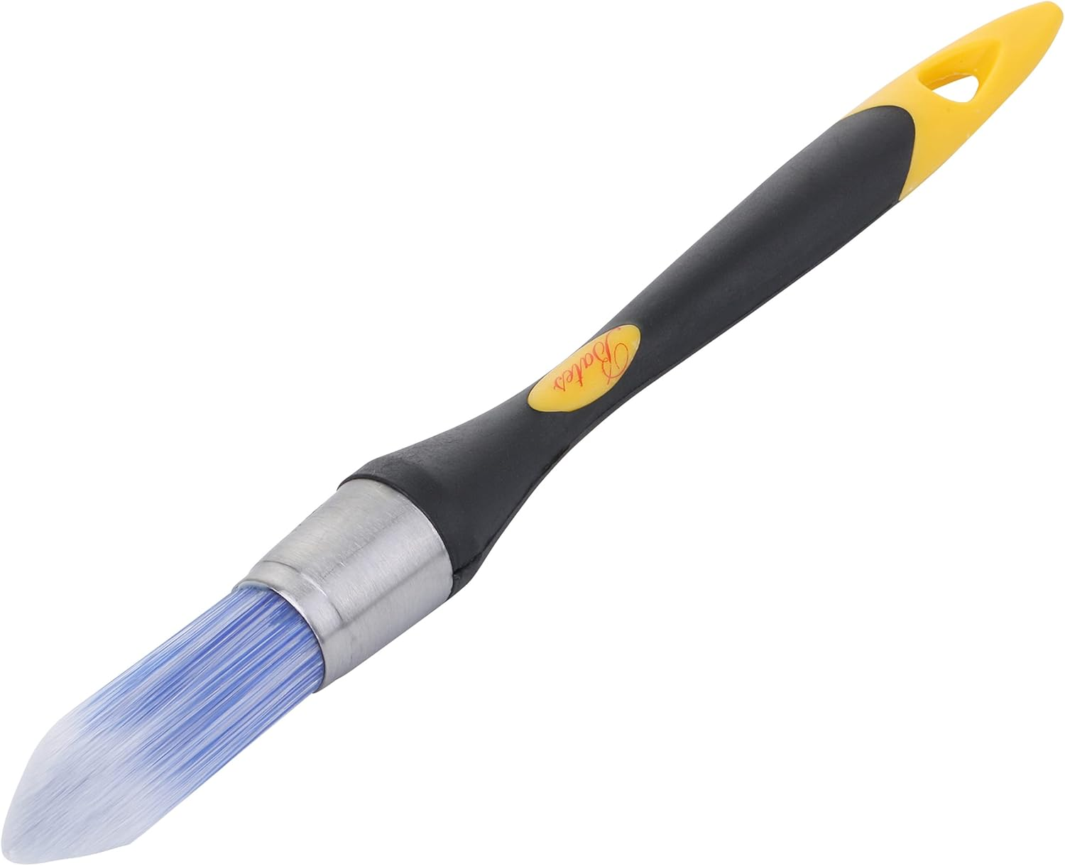 Bates- Trim Brush, 0.75 Inch, Edge Painting Tool, Trim Paint Brushes, Trimmer Ed