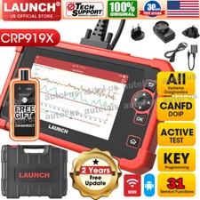 LAUNCH X431 CRP919X Bidirectional OBD2 Diagnostic Scanner ALL System Key Coding