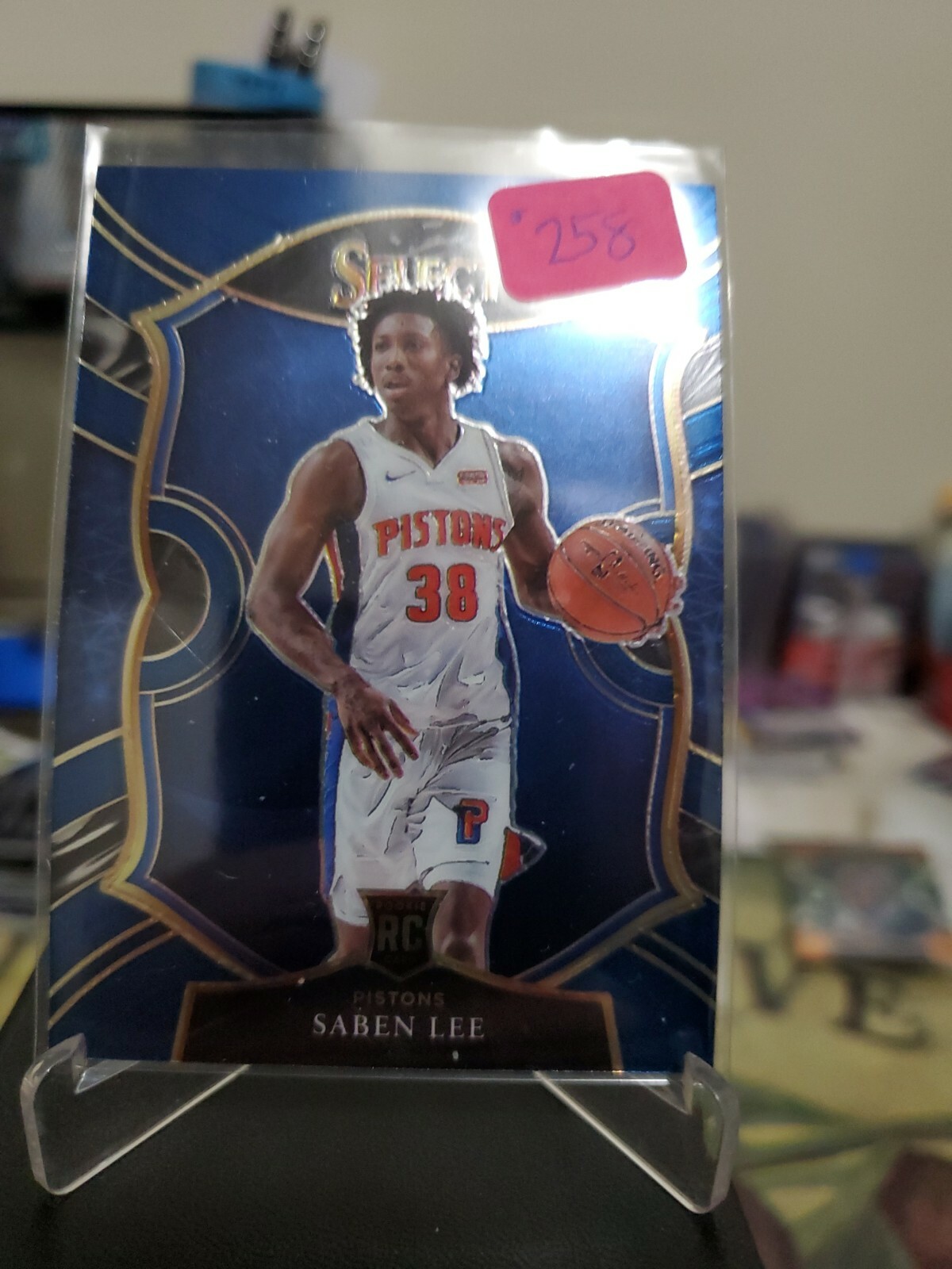 2020-21 Panini Select Saben Lee Concourse Base Blue Rookie RC #97