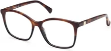 Max Mara MM5023 056 Havana Plastic Optical Eyeglasses Frame 55-16-140 MM RX