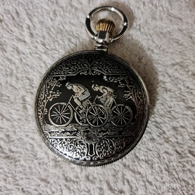 Montre à Gousset Collection Hachette En Métal - Cadran Blanc, Avec Boîte Originale