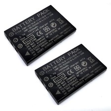 2x Battery Pack For Vivitar Vivicam 3930 4000 DVR-550G DVR-688 DVR-710 DVR-7300X