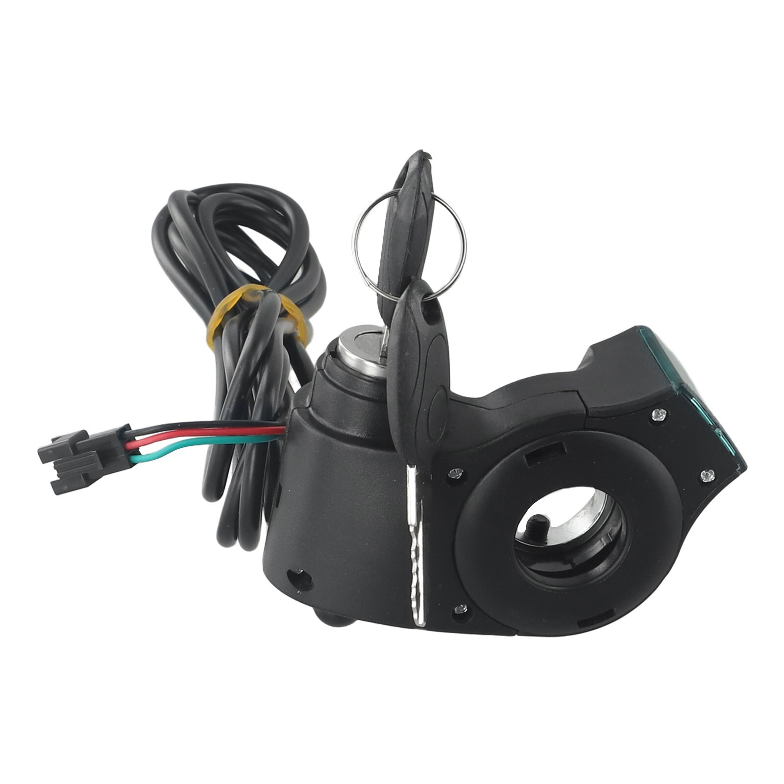 E Bike Scooter Thumb Throttle Lock with Key and Accurate Voltage Display