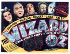 Wizard of Oz - Judy Garland - B Style 1939 Movie Lobby Card Image - 5 x 7 in